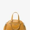 MICHAEL Michael Kors Williamsburg Small Pebbled Leather Satchel -Damenbekleidungsgeschäft 30F3G6WS1L 7676 IS