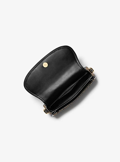 MICHAEL Michael Kors Mila Small Leopard Print Calf Hair Shoulder Bag 4 MICHAEL Michael Kors Mila Small Leopard Print Calf Hair Shoulder Bag – Bild 2