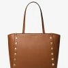 MICHAEL Michael Kors Holly Large Studded Faux Leather Tote Bag