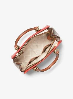 MICHAEL Michael Kors Marilyn Medium Color-Block Saffiano Leather Satchel 5 MICHAEL Michael Kors Marilyn Medium Color-Block Saffiano Leather Satchel -Damenbekleidungsgeschäft 30R3G6AS2T 3109 2