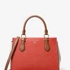 MICHAEL Michael Kors Marilyn Medium Color-Block Saffiano Leather Satchel 1 MICHAEL Michael Kors Marilyn Medium Color-Block Saffiano Leather Satchel -Damenbekleidungsgeschäft 30R3G6AS2T 3109 IS