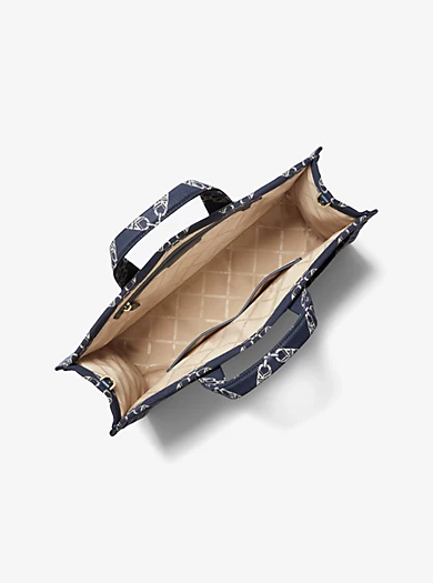 MICHAEL Michael Kors Gigi Large Empire Logo Jacquard Tote Bag 4 MICHAEL Michael Kors Gigi Large Empire Logo Jacquard Tote Bag – Bild 2