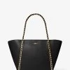 MICHAEL Michael Kors Westley Large Pebbled Leather Chain-Link Tote Bag 1 MICHAEL Michael Kors Westley Large Pebbled Leather Chain-Link Tote Bag -Damenbekleidungsgeschäft 30S3G5WT7L 0001 IS