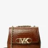 MICHAEL Michael Kors Parker Medium Crocodile Embossed Leather Shoulder Bag 1 MICHAEL Michael Kors Parker Medium Crocodile Embossed Leather Shoulder Bag -Damenbekleidungsgeschäft 30S3G7PS6E 1226 IS