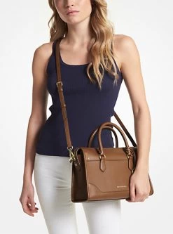 MICHAEL Michael Kors Harrison Medium Leather Satchel -Damenbekleidungsgeschäft 30S3G8HS2L 0230 4