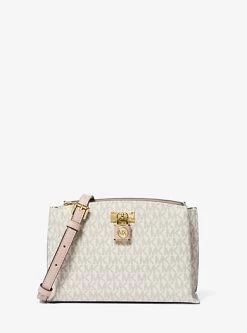 MICHAEL Michael Kors Ruby Medium Logo Messenger Bag