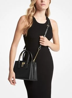 MICHAEL Michael Kors Ruby Small Saffiano Leather Satchel 5 MICHAEL Michael Kors Ruby Small Saffiano Leather Satchel -Damenbekleidungsgeschäft 30S3GR0S1L 0001 4