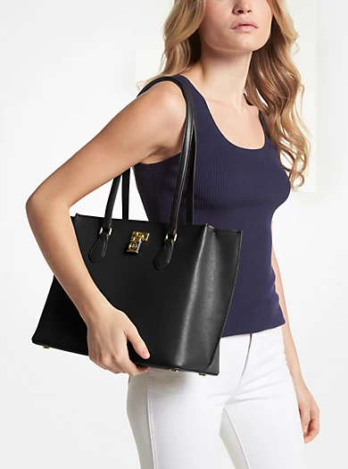 MICHAEL Michael Kors Ruby Large Saffiano Leather Tote Bag 4 MICHAEL Michael Kors Ruby Large Saffiano Leather Tote Bag – Bild 2