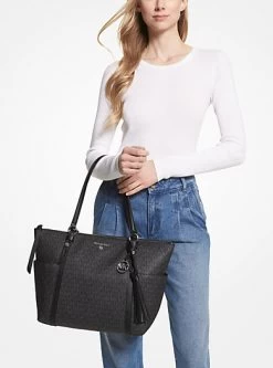 MICHAEL Michael Kors Sullivan Large Logo Top-Zip Tote Bag -Damenbekleidungsgeschäft 30T2SUPT3B 0001 4