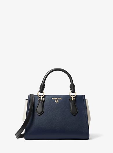 MICHAEL Michael Kors Marilyn Small Color-Block Saffiano Leather Crossbody Bag 3 MICHAEL Michael Kors Marilyn Small Color-Block Saffiano Leather Crossbody Bag