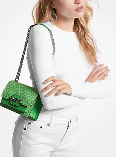 MICHAEL Michael Kors Heather Extra-Small Logo Crossbody Bag 4 MICHAEL Michael Kors Heather Extra-Small Logo Crossbody Bag – Bild 2