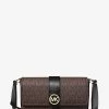 MICHAEL Michael Kors Greenwich Extra-Small Logo And Faux Leather Sling Crossbody Bag 2 MICHAEL Michael Kors Greenwich Extra-Small Logo And Faux Leather Sling Crossbody Bag -Damenbekleidungsgeschäft 32S3GGRC0B 2137 IS