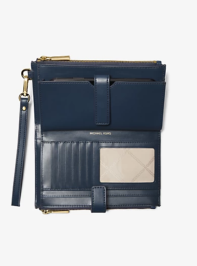 MICHAEL Michael Kors Adele Empire Logo Jacquard Smartphone Wallet 4 MICHAEL Michael Kors Adele Empire Logo Jacquard Smartphone Wallet – Bild 2