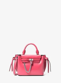 MICHAEL Michael Kors Hamilton Legacy Extra-Small Leather Belted Satchel