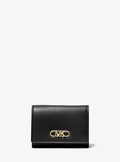 MICHAEL Michael Kors Parker Medium Leather Tri-Fold Wallet