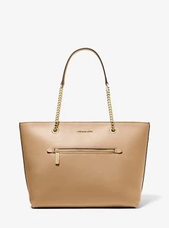 MICHAEL Michael Kors Jet Set Large Pebbled Leather Tote Bag