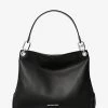MICHAEL Michael Kors Trisha Large Pebbled Leather Hobo Shoulder Bag -Damenbekleidungsgeschäft 35H1S9TL3L 0001 IS