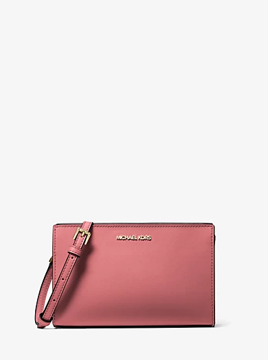 MICHAEL Michael Kors Sheila Small Faux Saffiano Leather Crossbody Bag 3 MICHAEL Michael Kors Sheila Small Faux Saffiano Leather Crossbody Bag