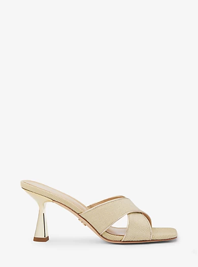 MICHAEL Michael Kors Clara Glitter Chain-Mesh Mule 4 MICHAEL Michael Kors Clara Glitter Chain-Mesh Mule – Bild 2