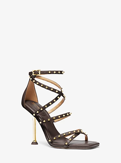 MICHAEL Michael Kors Imani Studded Leather Sandal 3 MICHAEL Michael Kors Imani Studded Leather Sandal