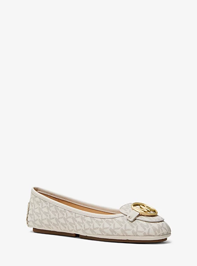 MICHAEL Michael Kors Lillie Logo Moccasin 2 MICHAEL Michael Kors Lillie Logo Moccasin
