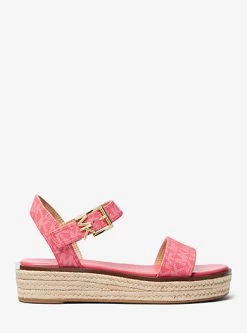 MICHAEL Michael Kors Richie Logo Platform Espadrille Sandal 5 MICHAEL Michael Kors Richie Logo Platform Espadrille Sandal -Damenbekleidungsgeschäft 40S2RIFPAB 0686 2