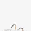 MICHAEL Michael Kors Jessa Embellished Faux Leather Sandal 1 MICHAEL Michael Kors Jessa Embellished Faux Leather Sandal -Damenbekleidungsgeschäft 40S3JSFS1L 1999 IS