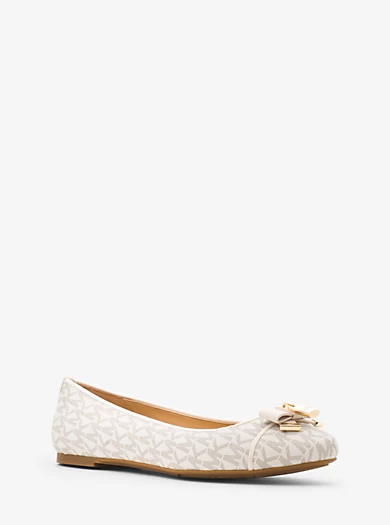 MICHAEL Michael Kors Alice Logo Ballet Flat 3 MICHAEL Michael Kors Alice Logo Ballet Flat