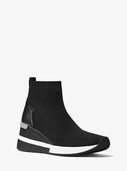 MICHAEL Michael Kors Skyler Stretch-Knit Sock Sneaker