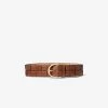 MICHAEL Michael Kors Woven Leather Belt -Damenbekleidungsgeschäft 558906 0230 IS