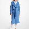 MICHAEL Michael Kors Wool Blend Trench Coat 2 MICHAEL Michael Kors Wool Blend Trench Coat -Damenbekleidungsgeschäft 77C5935M22 1334 IS