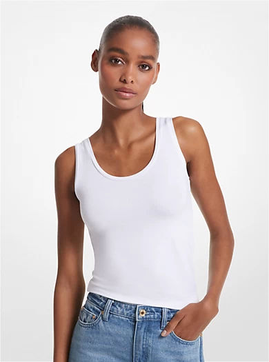 MICHAEL Michael Kors Stretch Jersey Tank Top 3 MICHAEL Michael Kors Stretch Jersey Tank Top