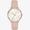 Michael Kors Pyper Rose Gold-Tone Leather Watch 2 Michael Kors Pyper Rose Gold-Tone Leather Watch -Damenbekleidungsgeschäft MK2741 0622 IS