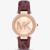 Michael Kors Parker Pavé Rose Gold-Tone And Logo Watch -Damenbekleidungsgeschäft MK2974 0622 IS