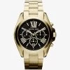 Michael Kors Oversized Bradshaw Gold-Tone Watch