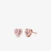 Michael Kors 14K Rose Gold-Plated Sterling Silver Pavé Heart Stud Earrings 2 Michael Kors 14K Rose Gold-Plated Sterling Silver Pavé Heart Stud Earrings -Damenbekleidungsgeschäft MKC1519A2 0622 IS