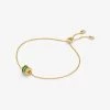 Michael Kors 14K Gold-Plated Sterling Silver Slider Bracelet -Damenbekleidungsgeschäft MKC1605BN 0300 IS