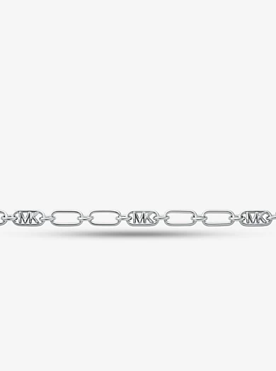 Michael Kors Precious Metal-Plated Brass Chain Link Necklace 4 Michael Kors Precious Metal-Plated Brass Chain Link Necklace – Bild 2