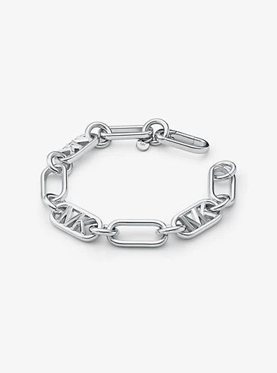Michael Kors Precious Metal-Plated Brass Chain Link Bracelet 4 Michael Kors Precious Metal-Plated Brass Chain Link Bracelet – Bild 2