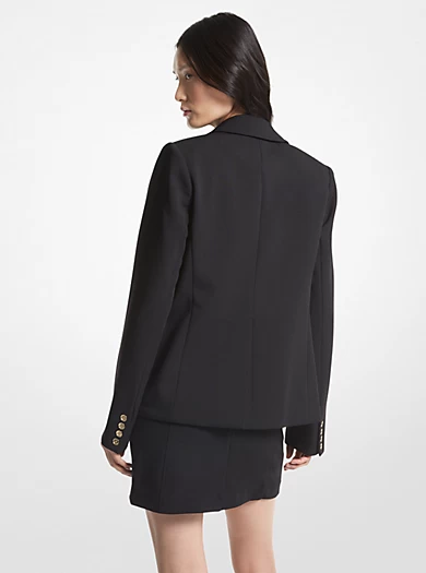 MICHAEL Michael Kors Stretch Crepe Blazer 4 MICHAEL Michael Kors Stretch Crepe Blazer – Bild 2