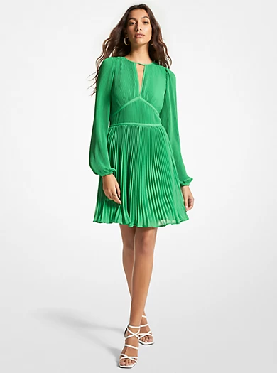 MICHAEL Michael Kors Georgette Plissé Dress 3 MICHAEL Michael Kors Georgette Plissé Dress