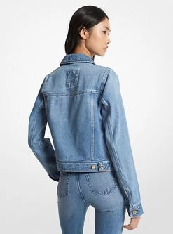 MICHAEL Michael Kors Denim Utility Jacket -Damenbekleidungsgeschäft MS31059FAU 0538 2