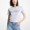 MICHAEL Michael Kors Logo Organic Cotton T-Shirt 2 MICHAEL Michael Kors Logo Organic Cotton T-Shirt -Damenbekleidungsgeschäft MS3510O97J 0035 IS