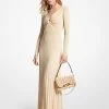 MICHAEL Michael Kors Metallic Stretch Knit Ring Maxi Dress 1 MICHAEL Michael Kors Metallic Stretch Knit Ring Maxi Dress -Damenbekleidungsgeschäft MS381MV61R 0710 IS