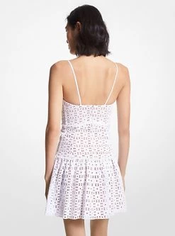 MICHAEL Michael Kors Eyelet Cotton Dress 5 MICHAEL Michael Kors Eyelet Cotton Dress -Damenbekleidungsgeschäft MS381N18BK 0100 2
