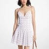 MICHAEL Michael Kors Eyelet Cotton Dress -Damenbekleidungsgeschäft MS381N18BK 0100 IS